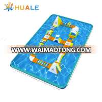 Commercial inflatable floating water park Customize inflatable floating obstacle for summer