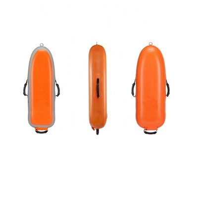 Double Layer Fusion Drop Stitch Buoy Spearfishing Mini Board Inflatable Dive Hunter Float for Sale