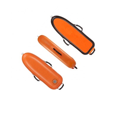 High quality drop stitch inflatable air spear float fishing set on water